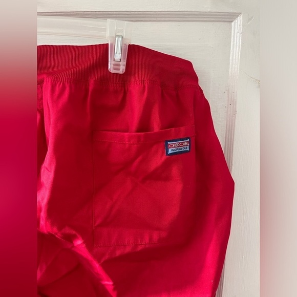 NWT Cherokee red scrub work pants size 2XL - Picture 8 of 8